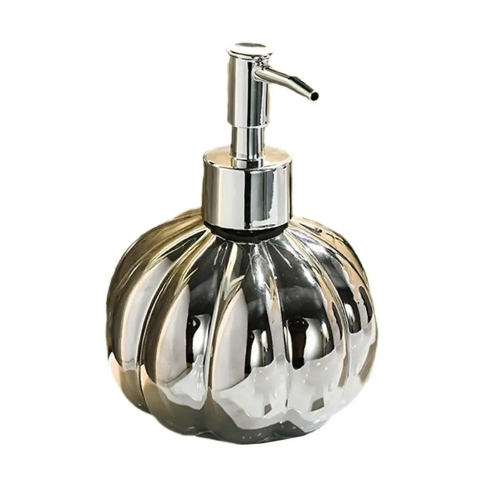 

Pumpkin Shape 350ml Pump Bottle KitchenMinimalism Ceramic Foam Dispenser Accessories Elegant Liquid Soap Dispenser