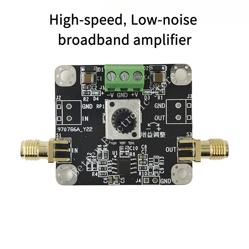 

Высокоскоростной малошумящий модуль широкополосного усилителя OPA847 с полосой связи 3,9G и регулируемым коэффициентом усиления