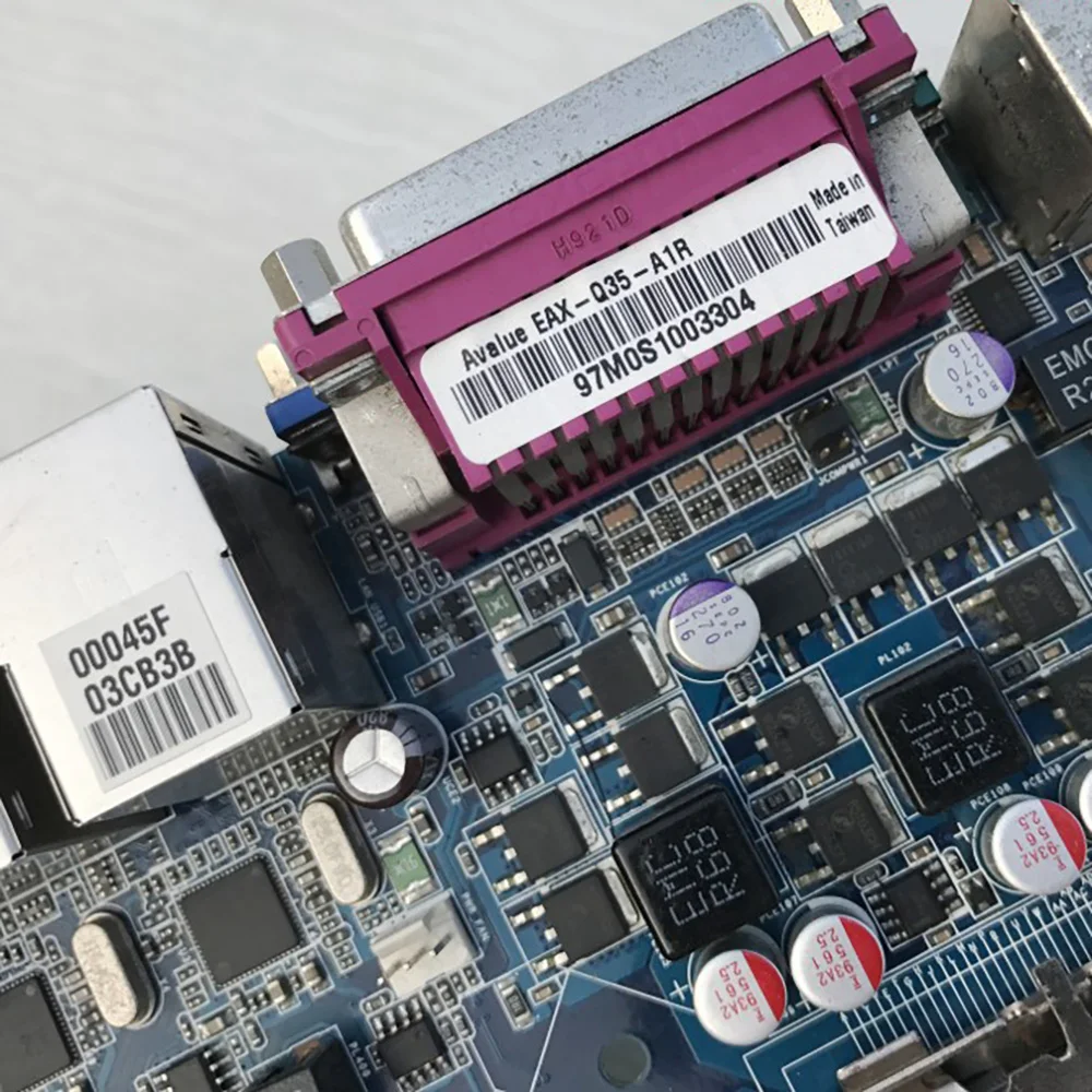 

Материнская плата для промышленного компьютерного оборудования AVAIUE EAX-Q35-A1R с двумя сетевыми портами и 5 слотами PCI AXQ35