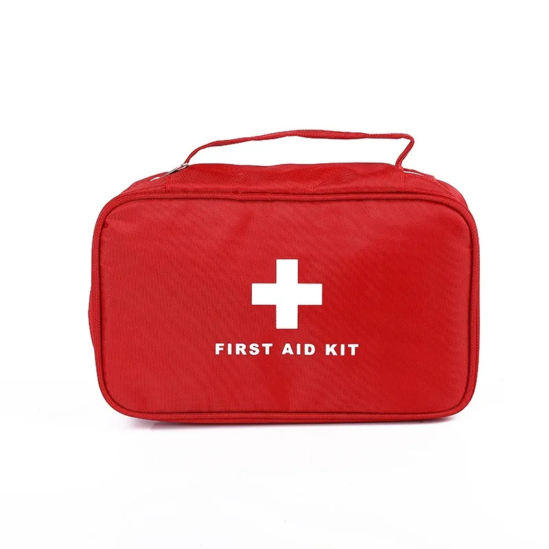 

Empty Portable in-car Emergency Kit Outdoor Travel Camping Equipment Emergency Medical First Aid Bag Storage Box 22*13*6cm