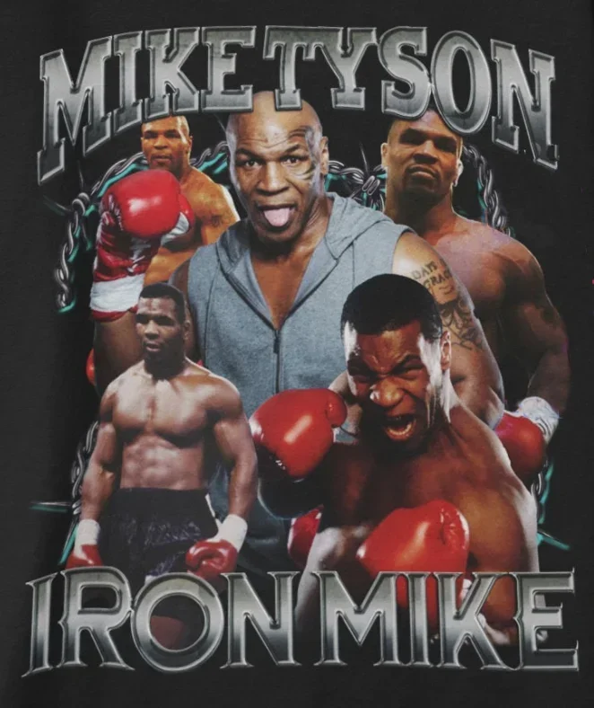 

Iron Mike Art Boxing Mike Tyson T Shirt. Short Sleeve 100% Cotton Casual T-shirts Loose Top Size S-3XL