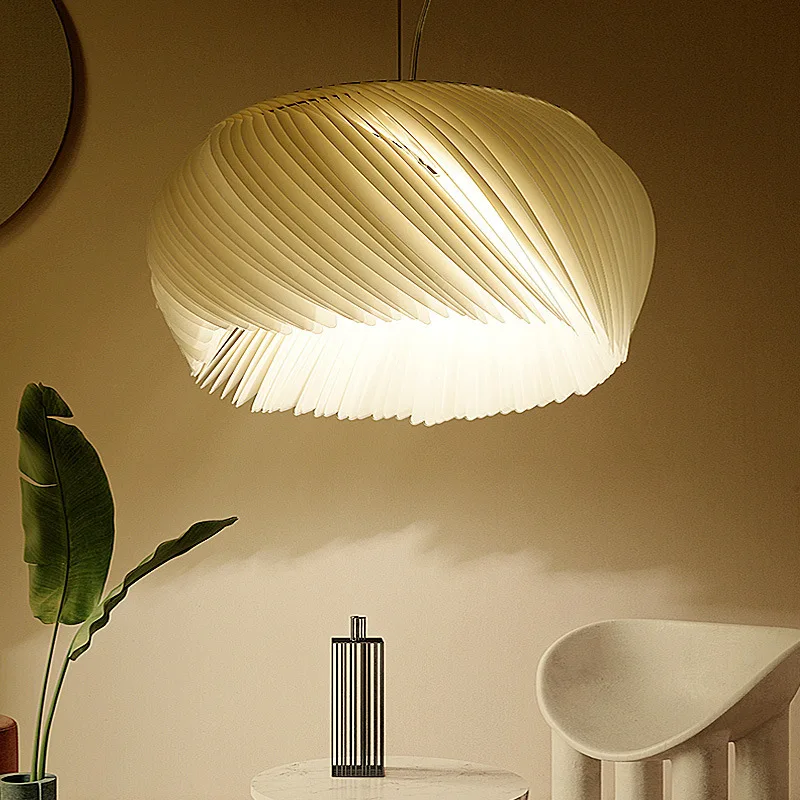 

Scandinavian Cream Style Pendant - Post-Modern Minimalist Designer Light for Multi-Space Dining & Bedroom, Creative Chandelier
