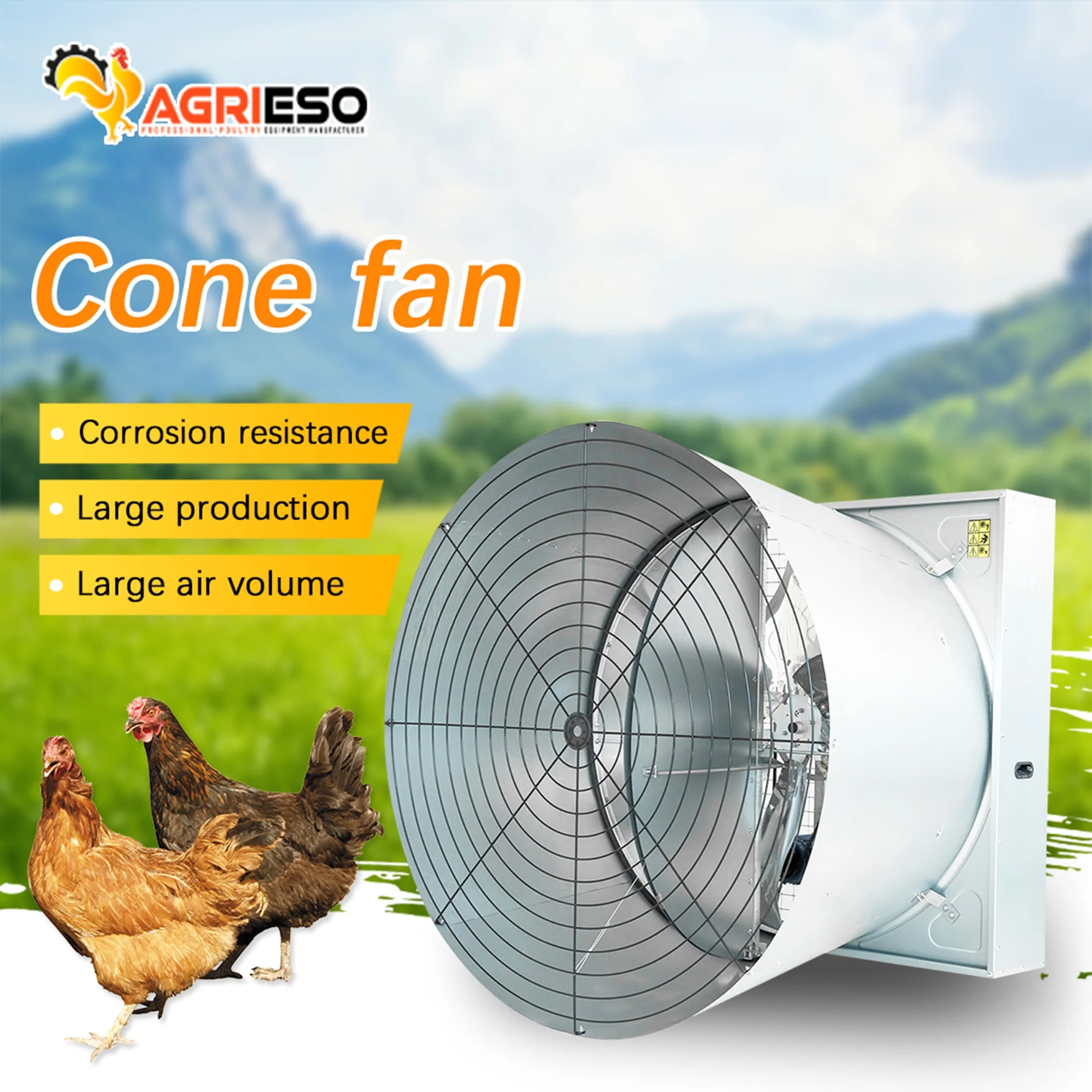 مصنع التعدين الصناعي الدفيئة الدجاج مزرعة الدواجن سعر مروحة العادم التهوية