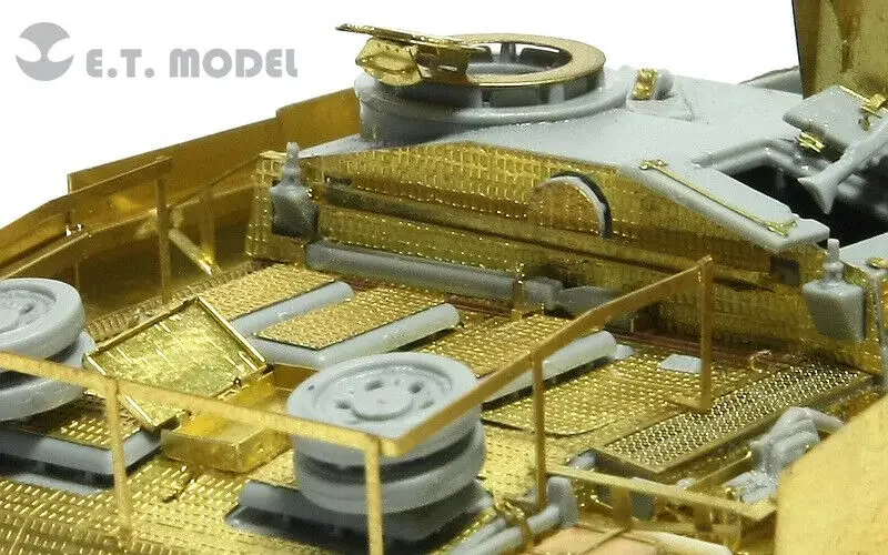 ET Modelo 1/72 E72-017 Segunda Guerra Mundial Alemán StuG.III Ausf.G Zimmerit Para Kit DRAGÓN