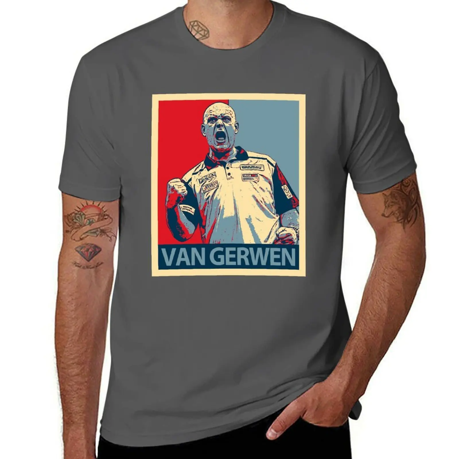 

Michael Van Gerwen T-Shirt mens graphic t shirts t shirt man luxury T-Shirt