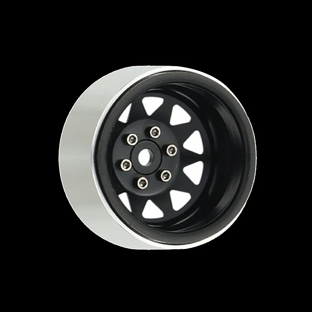 Deep Dish Wagon 1.9 Metal Beadlock Wheel Hub Rim for 1/10 RC Crawler Axial SCX10 90046 Traxxas TRX4  D90 RC4WD  Z-W0244