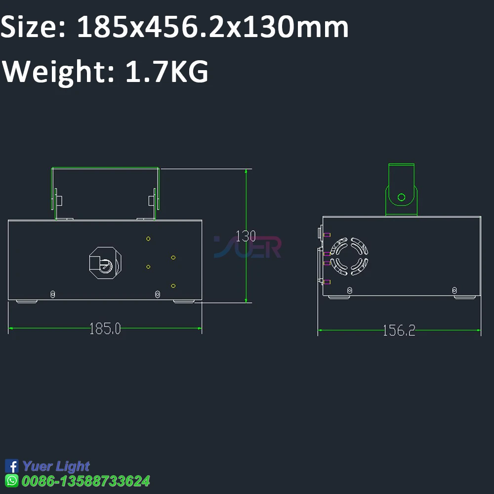 Imagem -03 - Laser Stage Light com Beam Scanner Projetor de Animação Rgb Light Ilda Dmx dj Wedding Club Disco Festa de Natal Performance 2w 3d