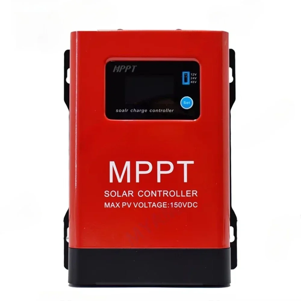 

MYAMi 60A Max 150V MPPT Solar Charge Controller PWM Type with LCD Display 12V 24V 48V Lithium GEL Acid Home Solar Panel System