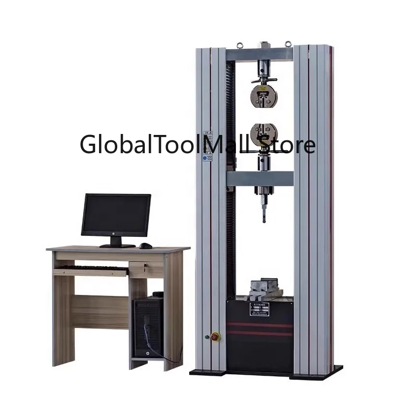10kn Computer Digital Display Electronic 10 Kn Tensile Stretch Computerised Universal Testing Machine