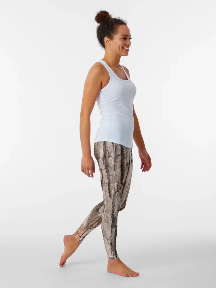 Cottonwood Bark Leggings exercise clothing for workout shorts gym sportswear woman joggers for Womens Leggings