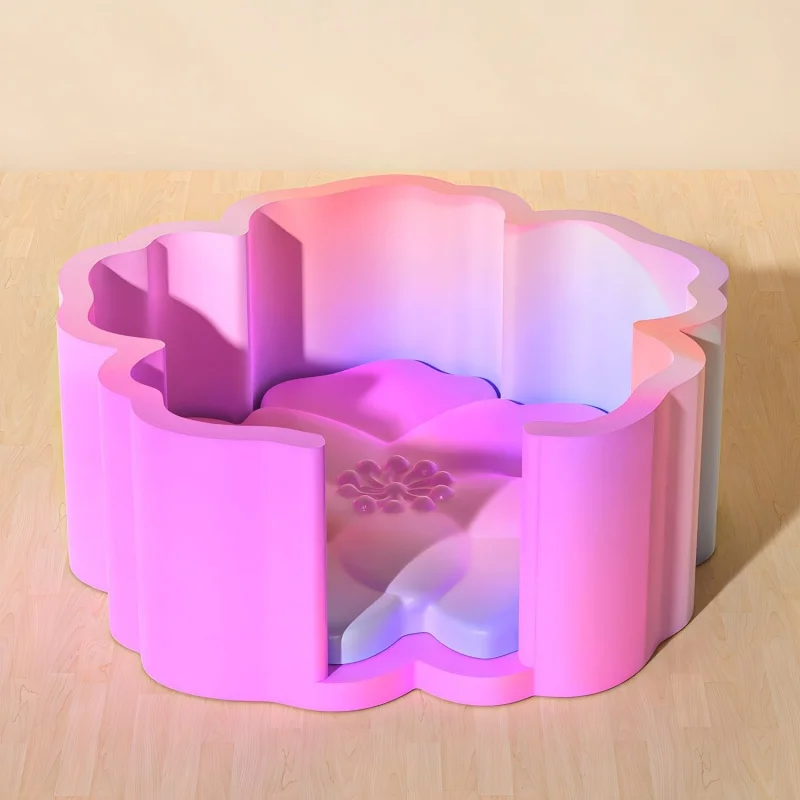 Blumenförmige Untersetzer-Gipsform aus Silikon, DIY-Bastelset mit Aufbewahrungsbox, Kristall-Epoxidharz-Formen, Kreative Heimdekoration – Detail 5