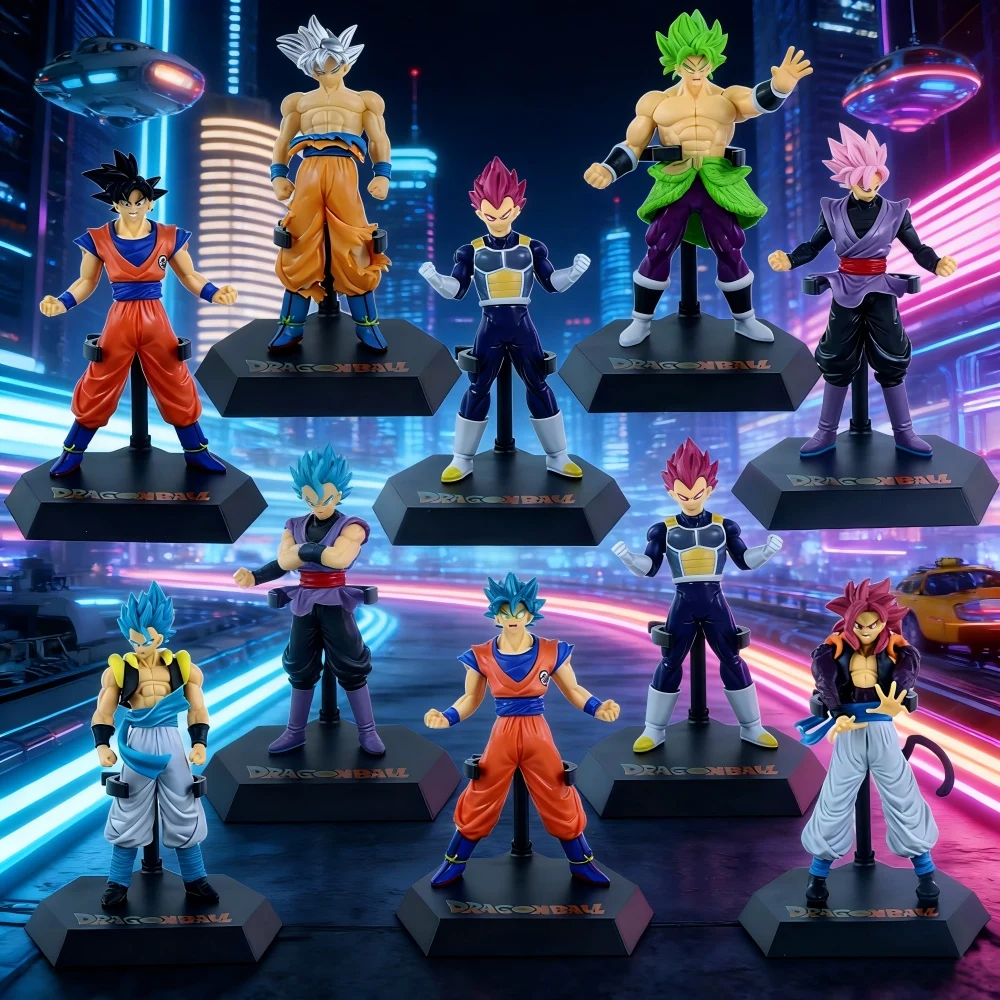 

SAnime Dragon Ball Z Super Saiyan Model Son Goku Scene PVC Action Figure 18cm Statue Collectible Toy Action Model Dolls Gifts