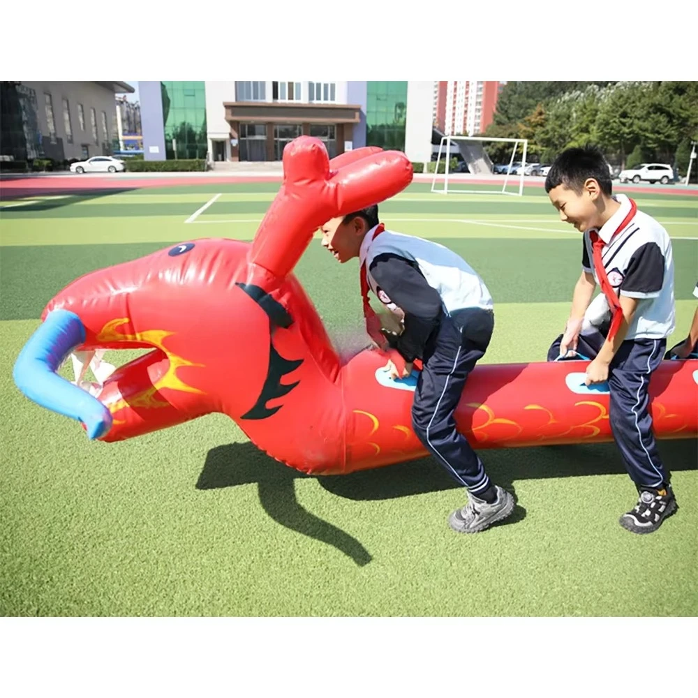 Construction of tractable inflatable water dragon boat inflatable banana boat sea flying fish banana boat