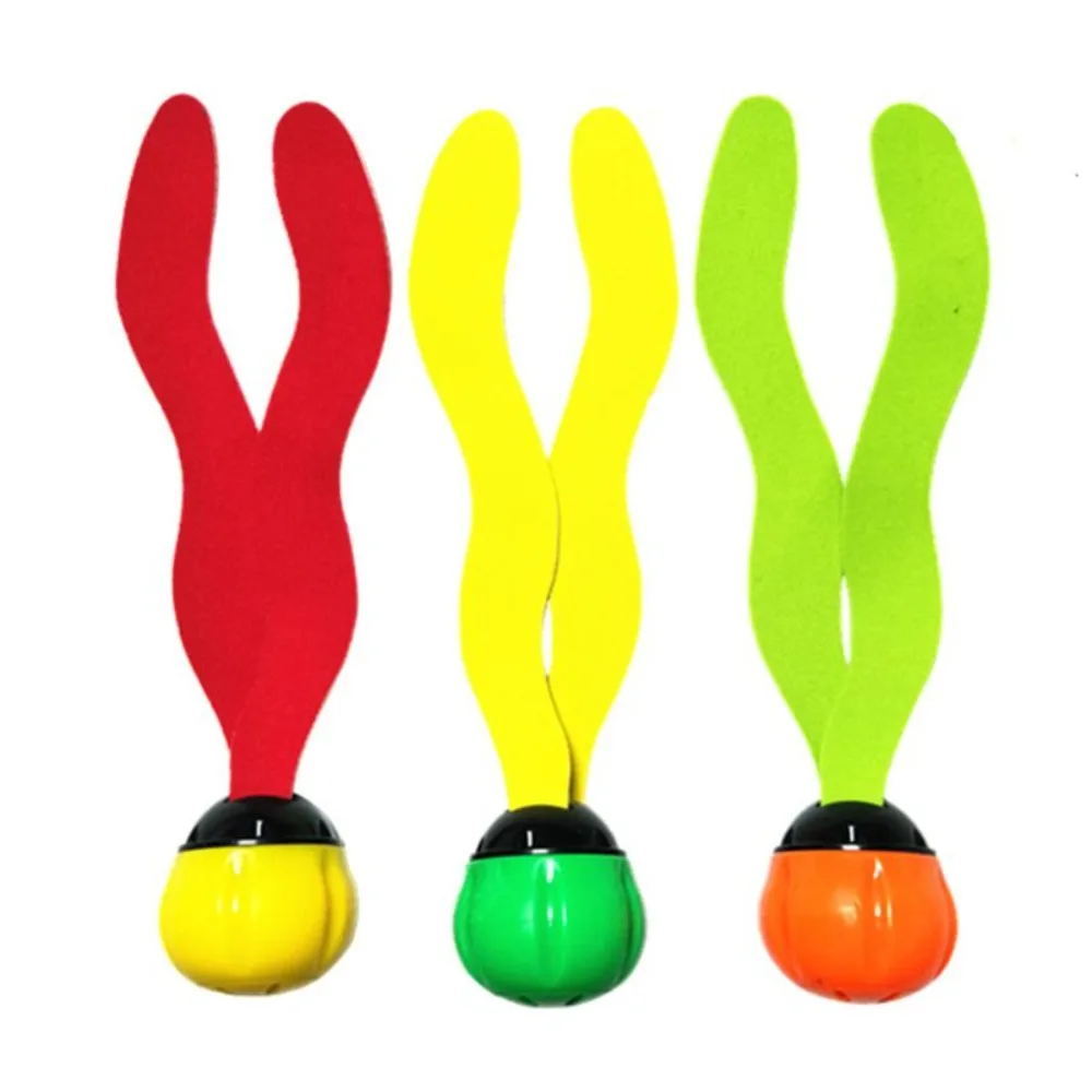 Jouets de piscine formes de plantes marines jouets d'entraînement de plongée sous-marine jouets flottants sous-marins de piscine pour enfants