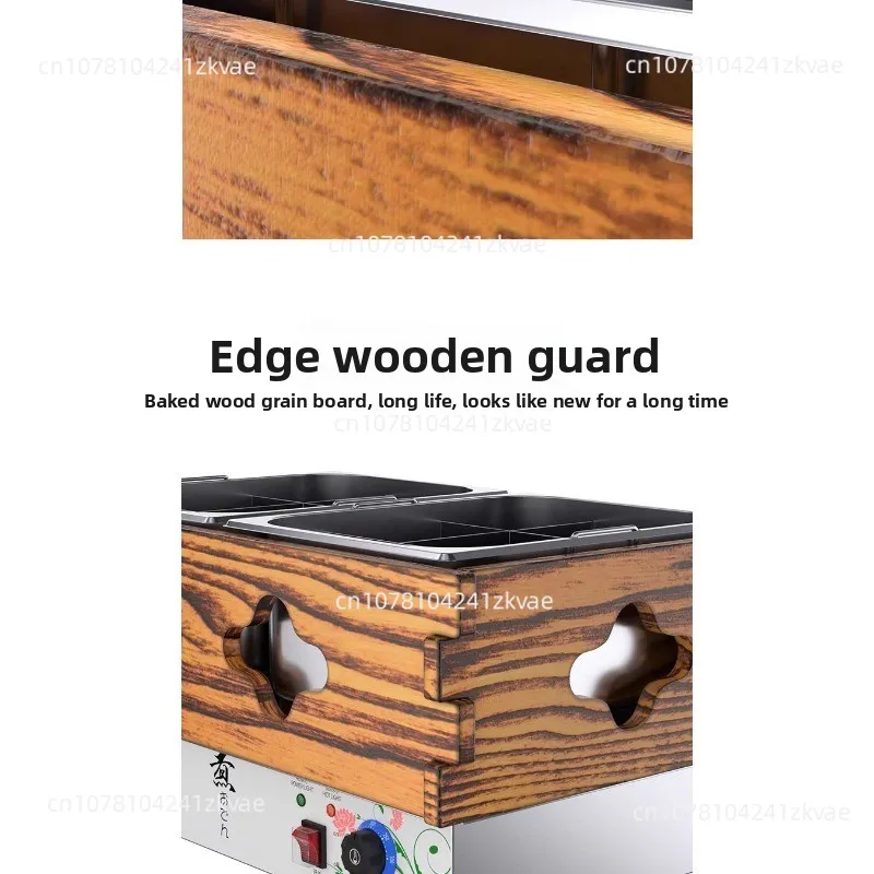 Máquina Oden, olla caliente picante eléctrica comercial, puesto, snack, tienda de conveniencia, equipo oden