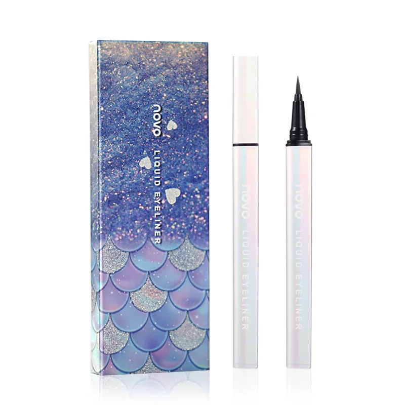 NOVO Mermaid Radiant Eyeliner is waterproof and sweatproof long-lasting, non-smudging, novice beginner pseudo-no-makeup eyeliner