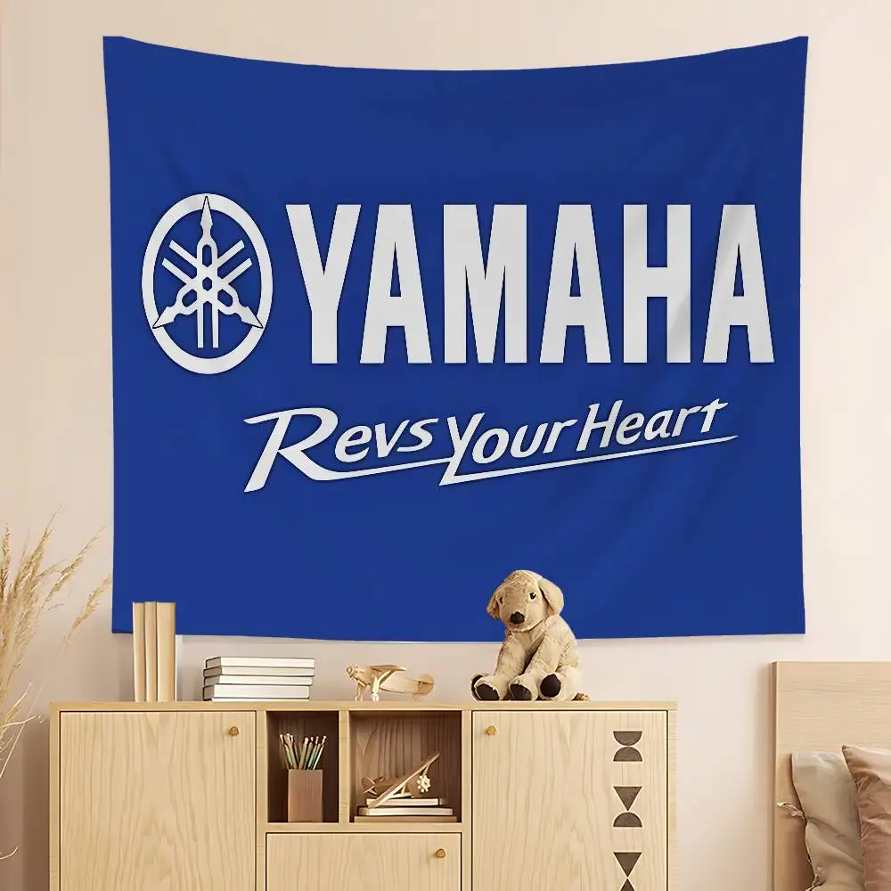 Motorcycle Y-YamAha-S Chart Tapestry Art Science Fiction Room Home Decor Cheap Hippie Wall Hanging