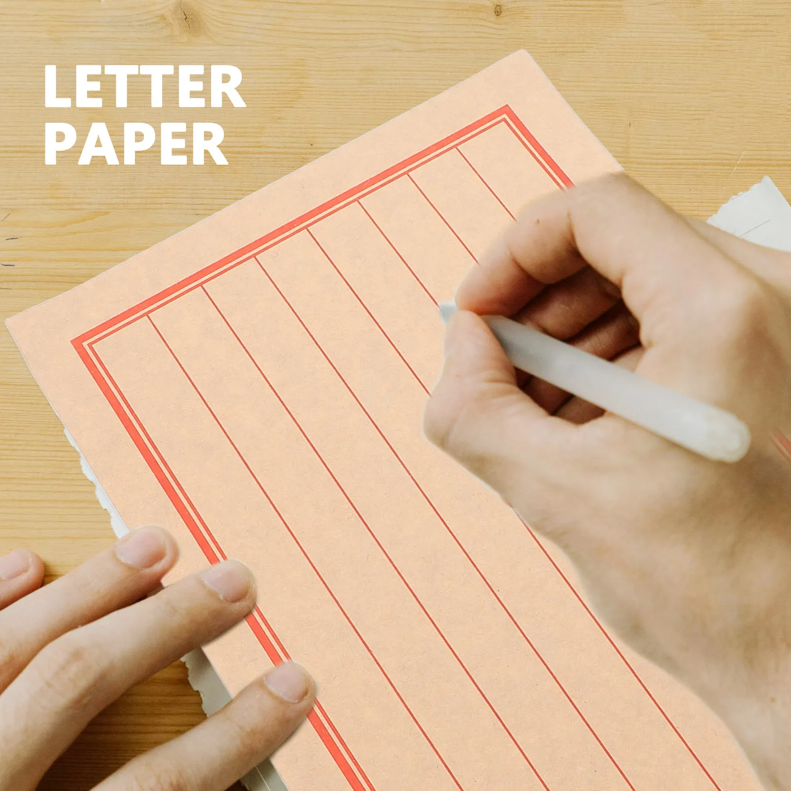 Letter Envelope Kraft - 44 Adet Çin Zarf Kağıdı Seti