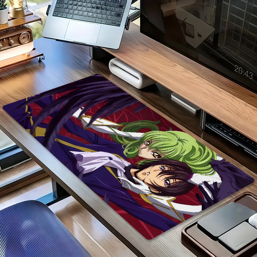 C-Code Anime G-Geass Mouse Pad Non-slip Thickened MousePad Large Writing Lockedge Office Student Gaming Cushion