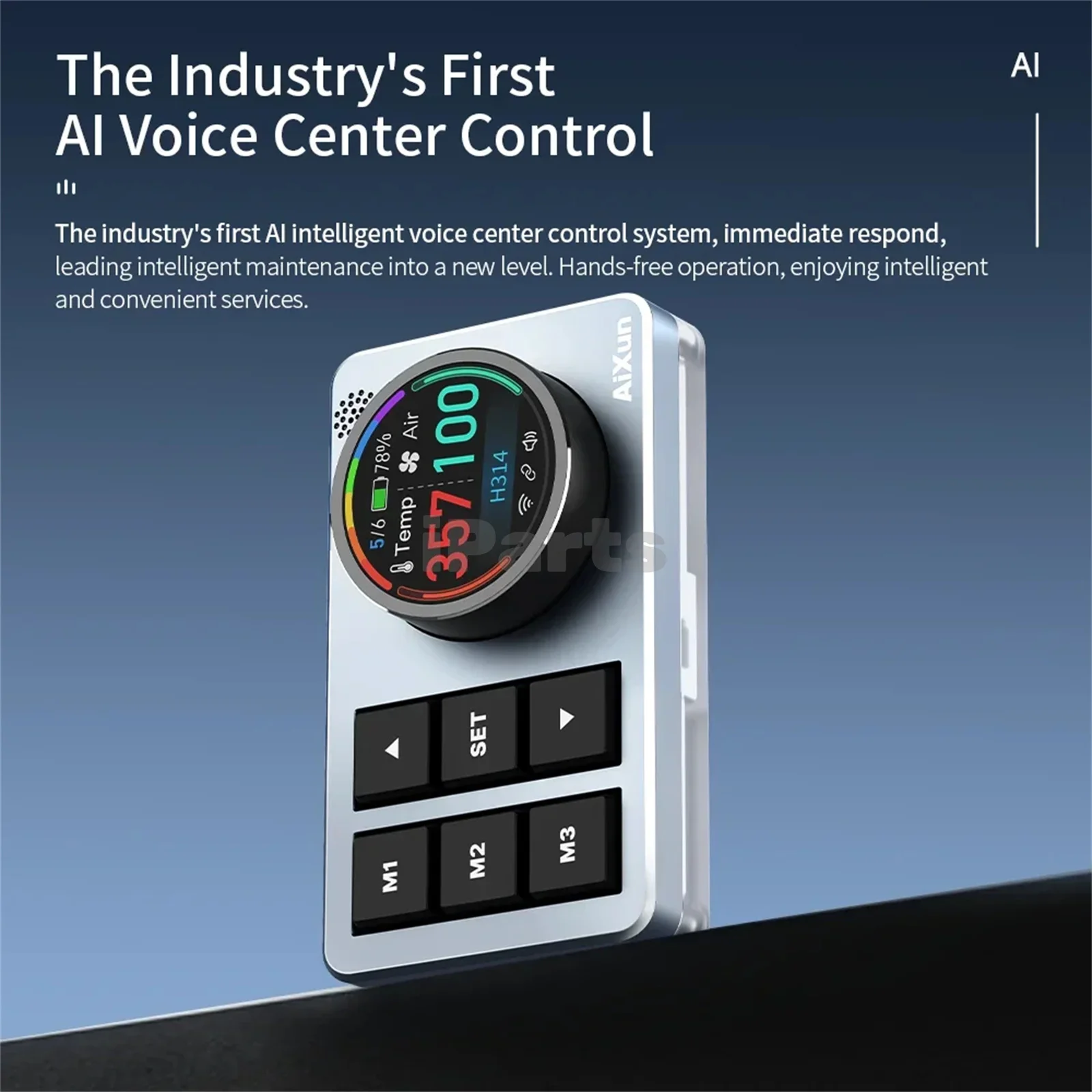 IParts Aixun BS08 AI التحكم الصوتي TYPE-C/2.4G اتصال بلوتوث مناسب لـ Aixun T320 P3208 H312 H314 T380 T420D Voice Ass #6