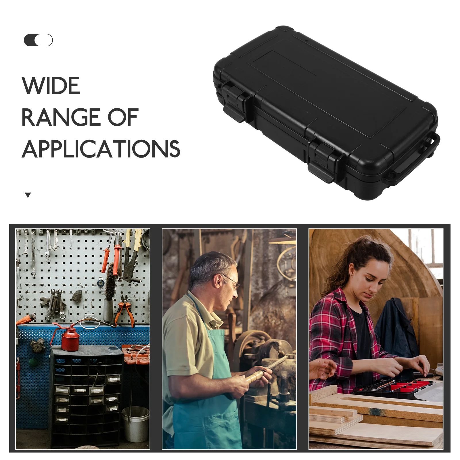 Waterproof Hard Box Protective Case Portable Shockproof Tool Organizer Storage Secure Carrying Equipment Box Hard Camera Case