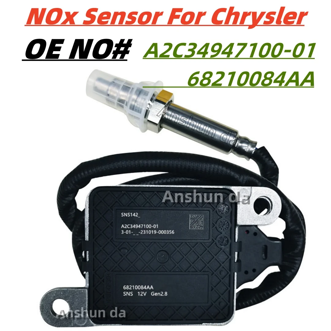 MOOCAR Nox Sensor 68210084AA A2C34947100-01/Sensor Probe For 2013-2017 Ram 2500 3500 4500 5500 6.7L Diesel 904-6030