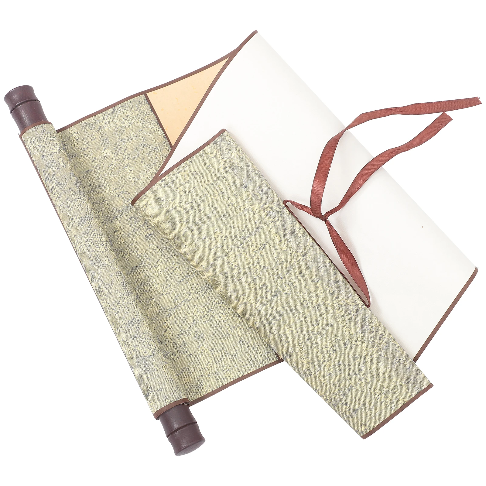 

1Pc Blank Scroll Calligraphy Painting Xuan Paper 27x53CM Mini Vertical Supplies DIY Kids Stationery