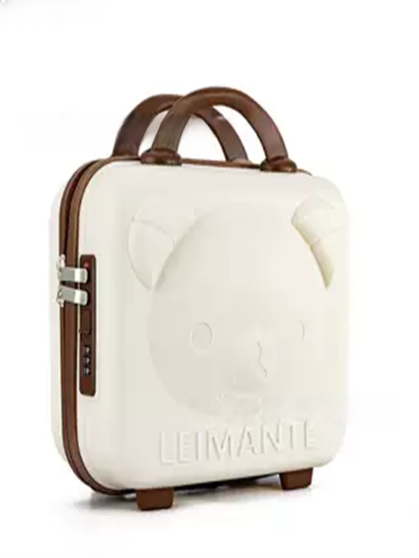

Bear eup Box Lage Cartoon 4 Inch Portable Wedding Souvenir Storage Bag M Travel Suitcase Animal Pattern Lo