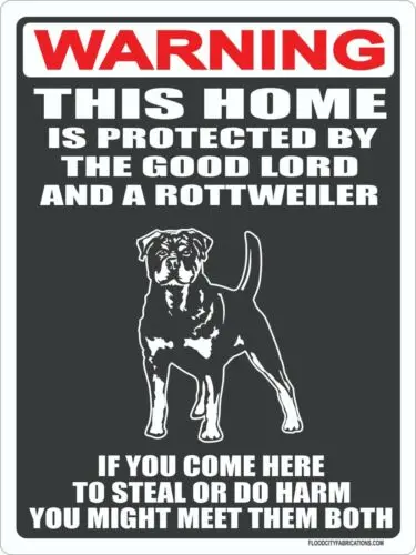 Rottweiler Sign 9