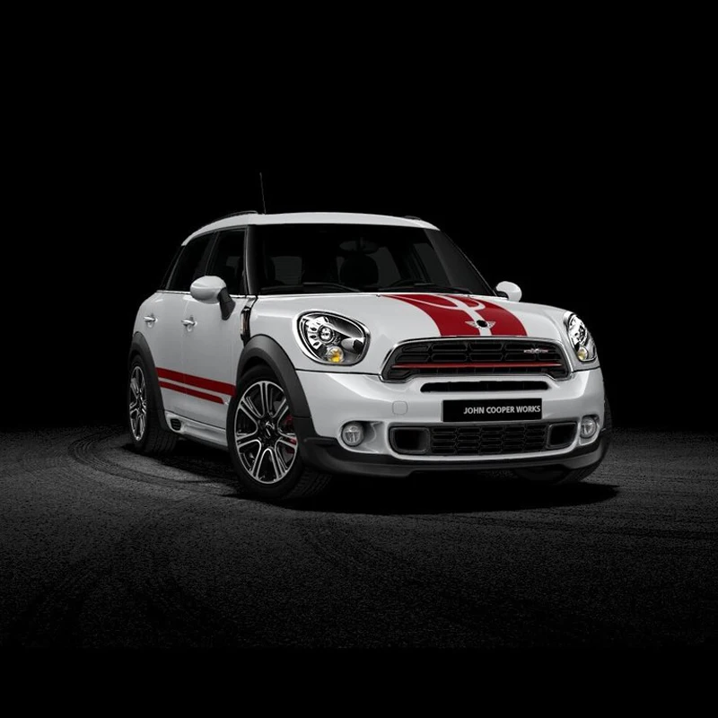 Car Front Grille Decoration Cover Case Radiator Grill Strip Trim Sticker For Mini Cooper Coopers JCW R60 Countryman Accessories