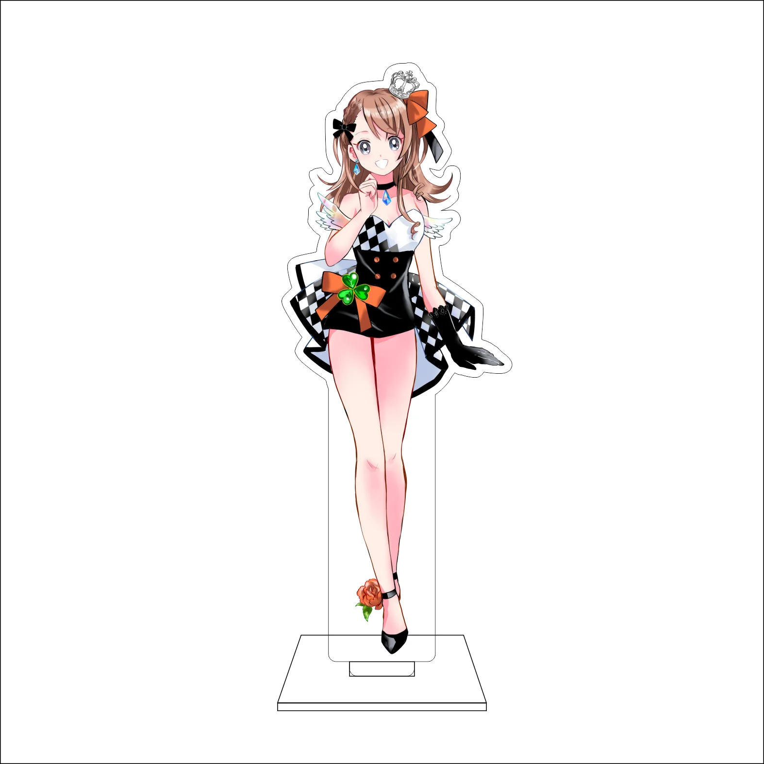 16CM Anime ‌Project SEKAI COLORFUL STAGE Cosplay Acrylic Figure Stand Plate Kiritani Haruka HOSHINO ICHIKA Ornaments Gifts view 4
