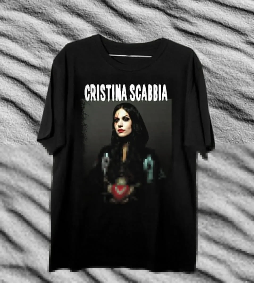 Nuevo y Popular regalo de bobina de Cristina Scabbia Lacuna para Fan S a 5XL camiseta S5175