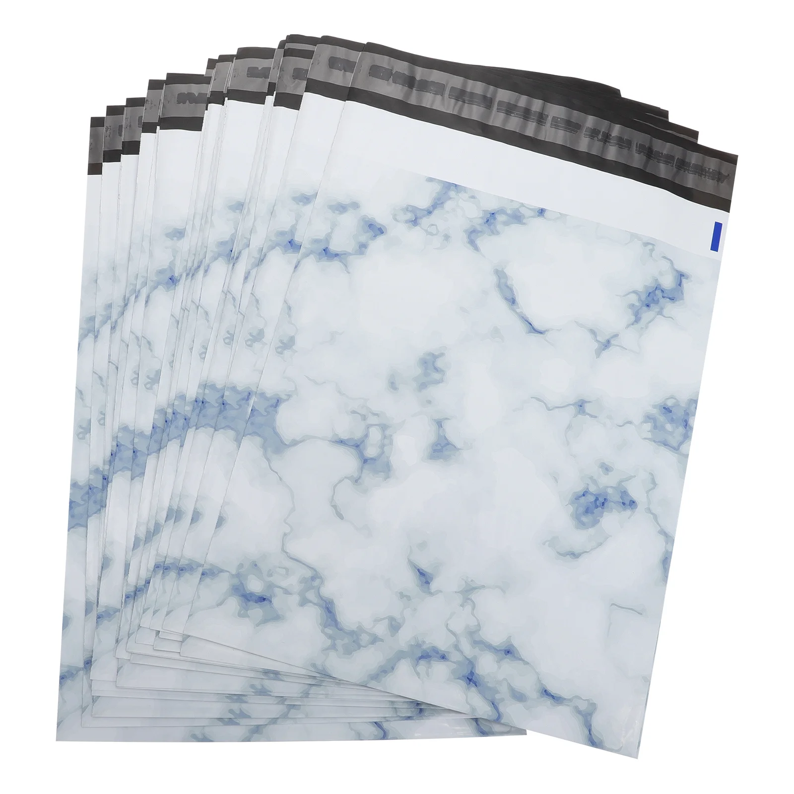 25Pcs Creative Express Bags Maple Leaf Pattern Waterproof Postal Bags Self Adhesive Sealing for Secure Shipping Logistics