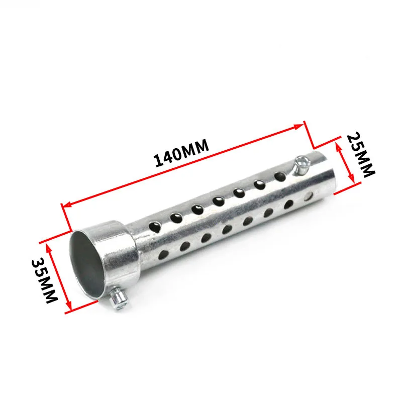 Universele Motorfiets 35Mm 42Mm 45Mm 48Mm 60Mm Db Killer Uitlaat Uitlaat Insert Baffle Db Killer Demper Roestvrij Staal