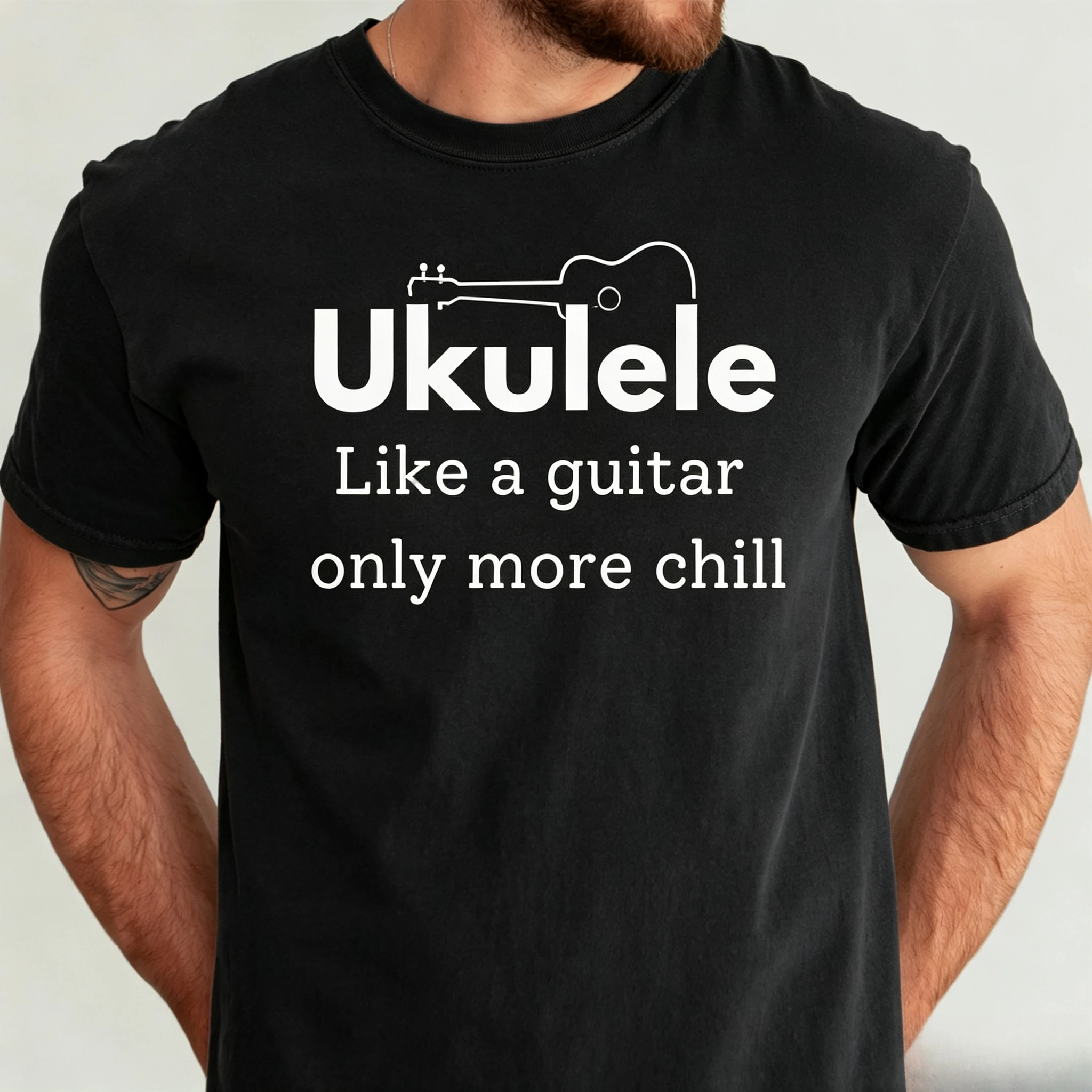 Ukulele Shirt, Ukulele Gift, Ukulele Shirt for Women, for Men, Ukulele Player, Uke Shirt, Ukulele Musician Summer Casual T-shirt