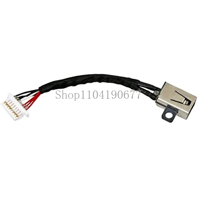 DC Power Jack with Cable Socket Plug Charging Port for Dell inspiron 7586 7786 2-in-1 7778 7779 7386 13 7390 15 7586 17 7786