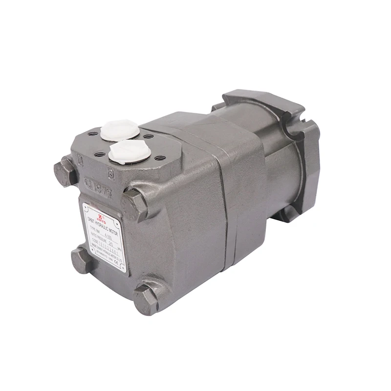 Rail hydraulic motor with disc valve