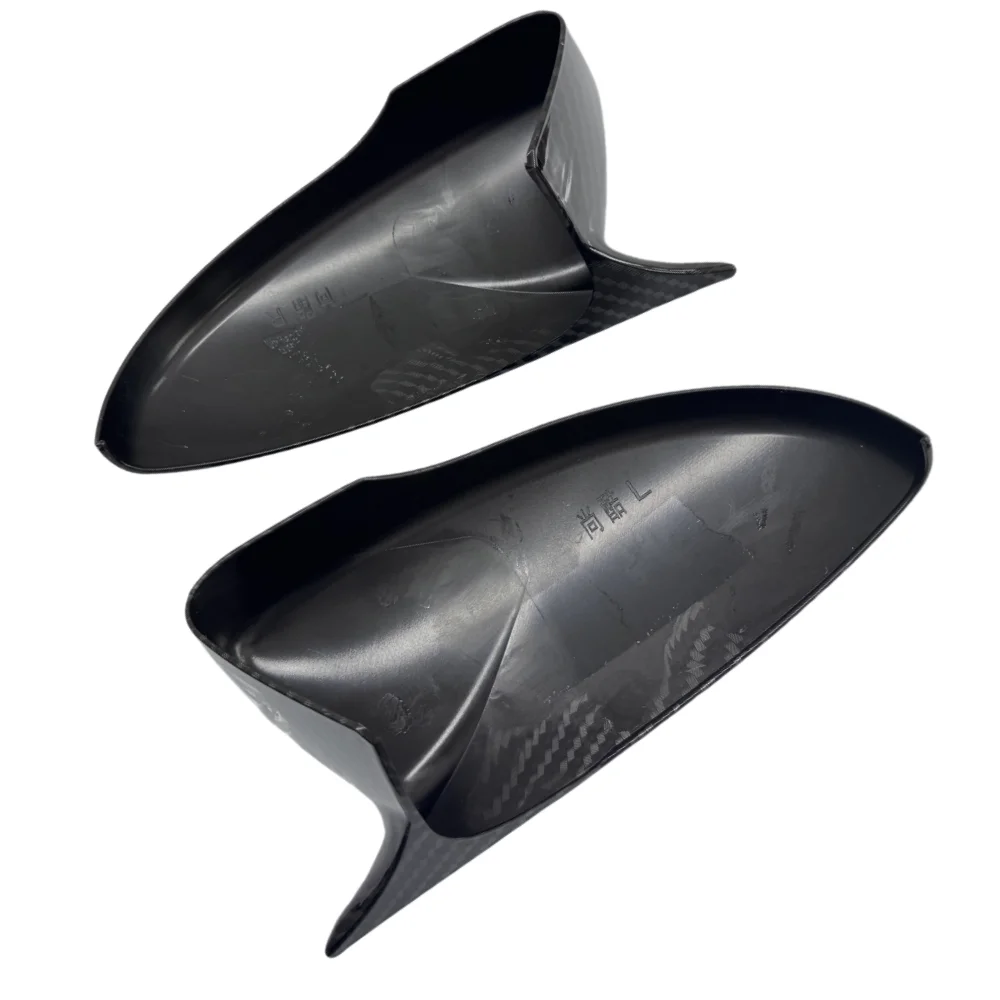 2X الجانب الجناح غطاء مرآة قبعات لشركة فولكس فاجن جيتا MK6 فولكس فاجن باسات B7 شيروكو بيتل CC Eos غطاء مرآة الرؤية الخلفية إضافة على