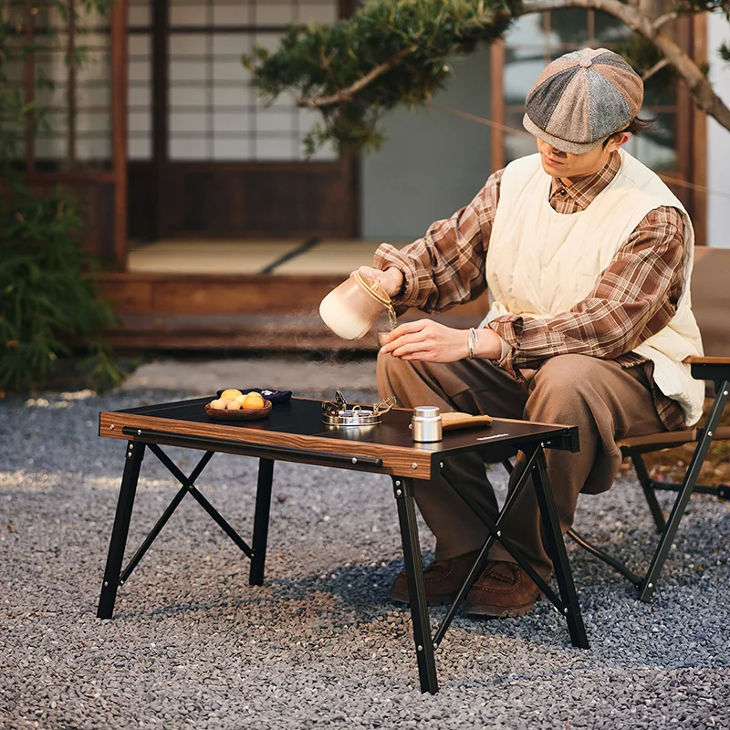 Naturehike 超軽量キャンプテーブルアルミ合金折りたたみポータブル