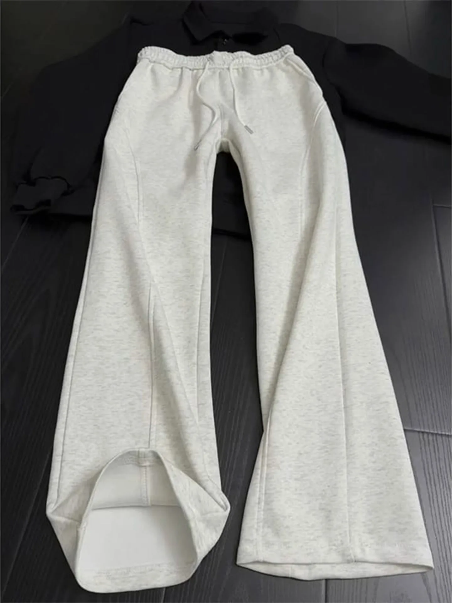 

Мужские спортивные брюки American Sle Bell Bot: повседневные, плотные, осенние, молодежные, модные