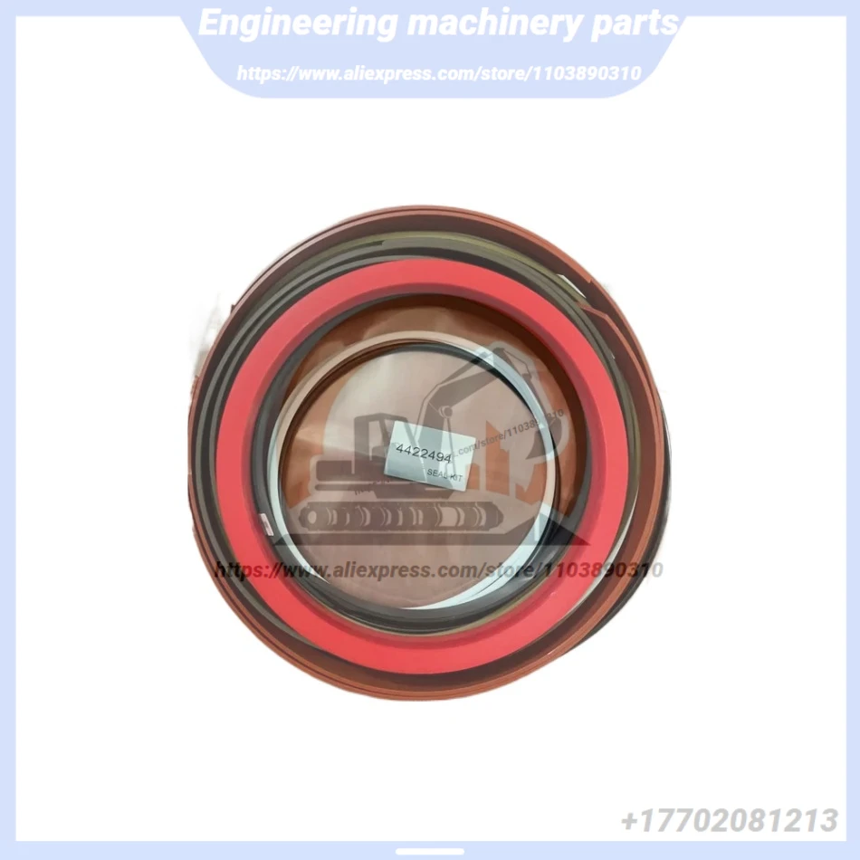

Fits Ex 4422494 Sealing Kit Prosperity And Excavator Ex2500-5 Compatible Ex2500-6 Brown-rubber-o Ring