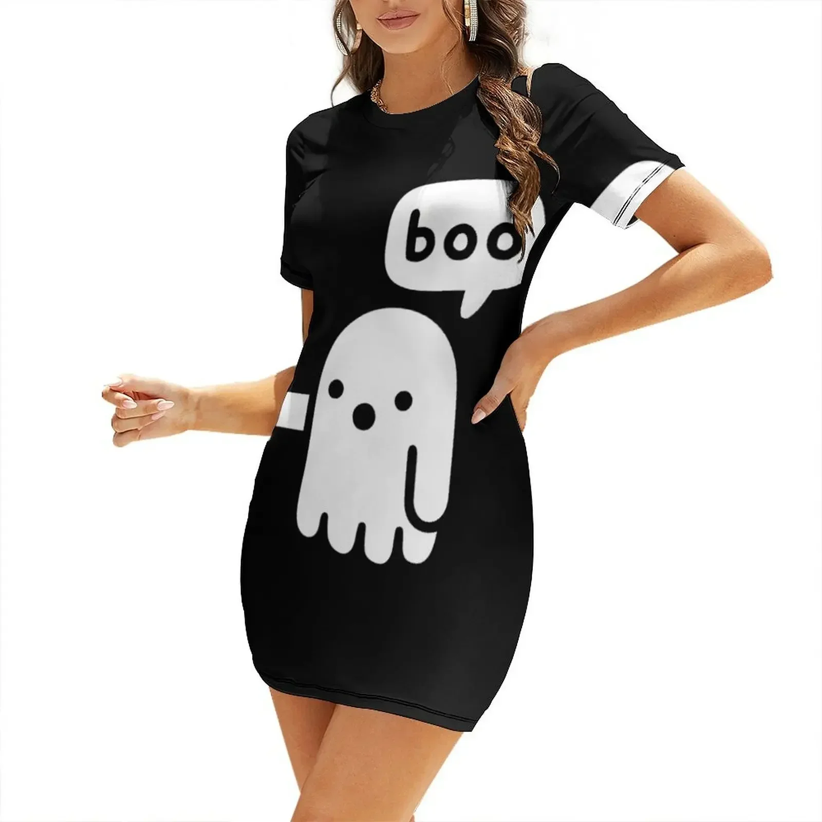 

Ghost Of Disapproval Short-Sleeved Dress dresses for women dresses summer woman 2026