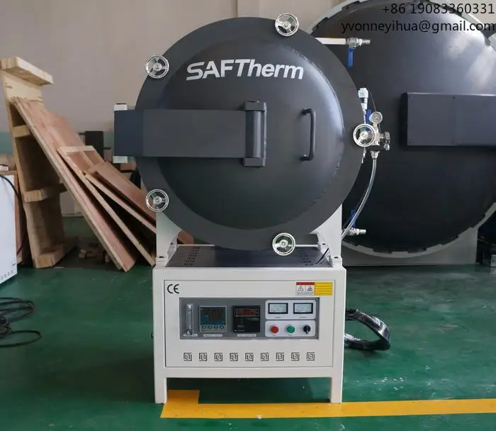 1500 Degree Muffle Furnace Electr Oven Portable Electric Ceramic Vacuum Porcelain Furnace