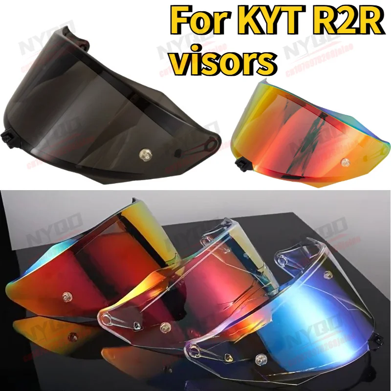 

Motorcycle Helmet R2R Lenses Suitable for KYT R2R R2RPRO Windproof and Sun Protection Safety Lenses