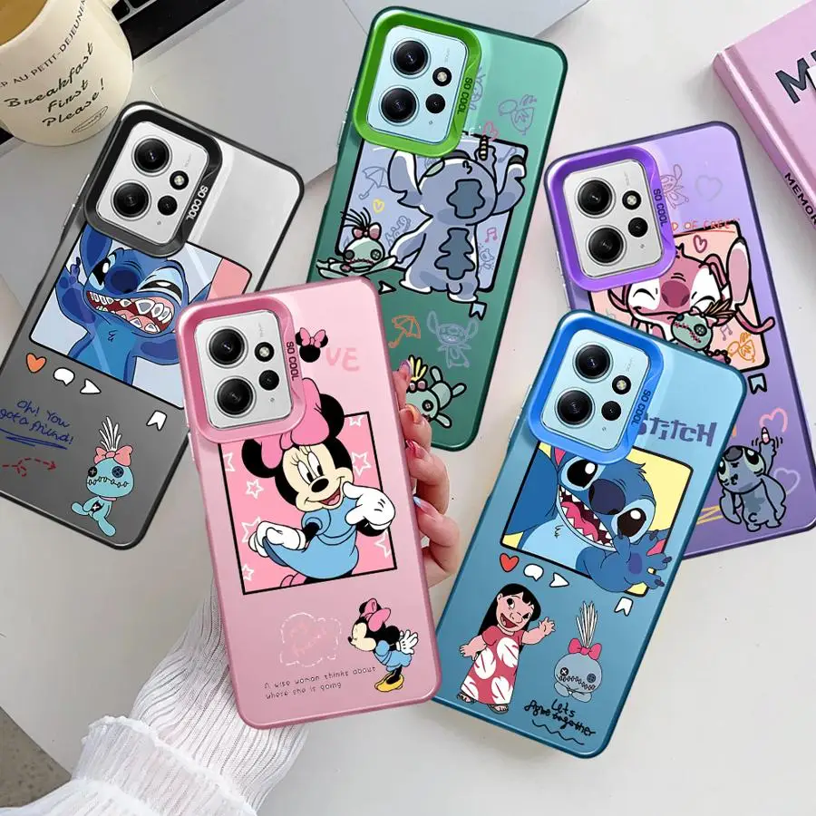 Disney Stitch Phone Case for OPPO A98 A76 A78 A74 A94 A58 A57 2022 A55 A17k A15 Reno 7Pro 7Z 8T 10Pro 7 Cover