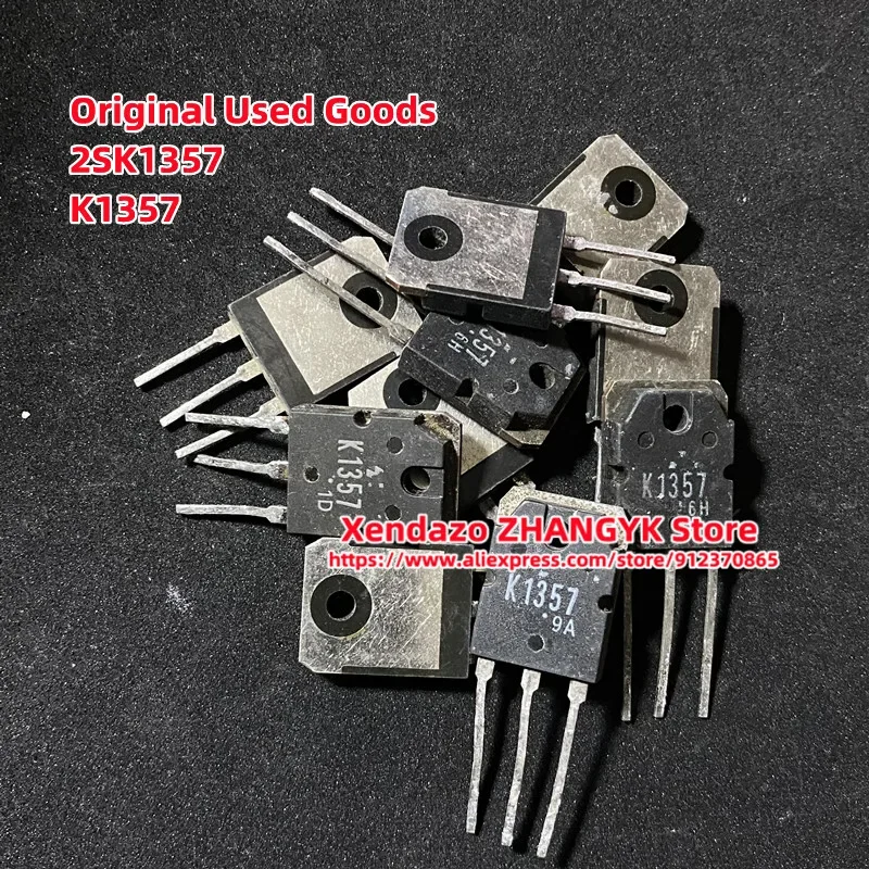 10pcs/lot Original 2SK1357 K1357 5A 900V TO-3P TO-247 MOSFET Field effect MOS Tube