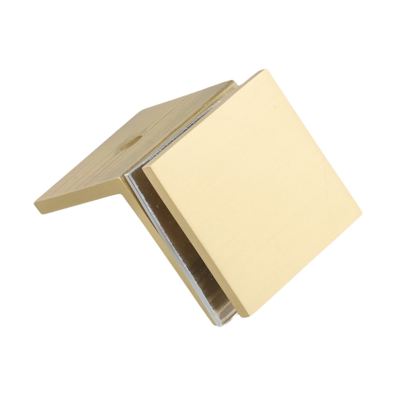 

Brass Glass Clamp Holder for Showers Polished Finish for Protection Against Tarnishing Fits 8 12 mm Thick Glass