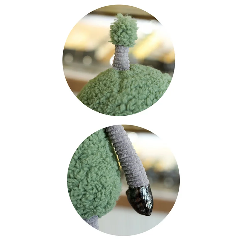 ตุ๊กตาเอเลี่ยนพร้อมเสาอากาศ 38 ซม. ของเล่นตุ๊กตาการ์ตูนนุ่ม หมอนอิงนุ่ม ของขวัญวันเกิดสุดพิเศษสำหรับเด็กชายและเด็กหญิง