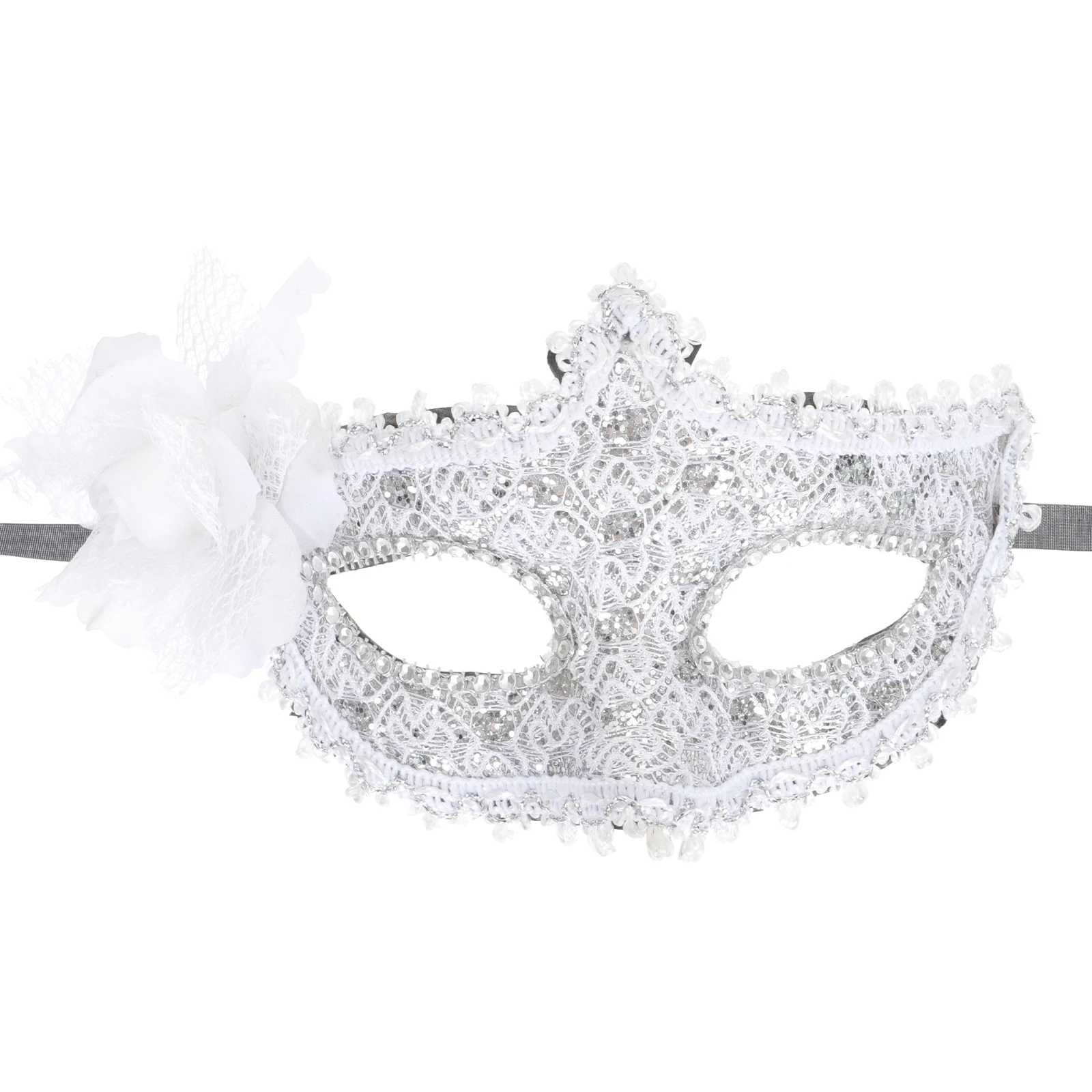 

Elegant Masquerade Masks Decorative Plastic Party Adults Eye Accessories Women Masks Lace Face Decor Halloween Cosplay Stage