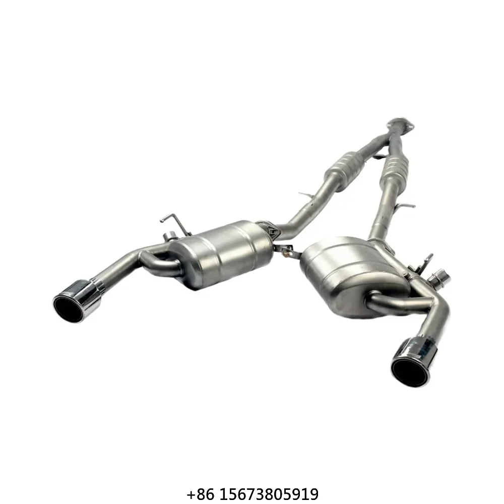 

Выхлопная система Q50 2.0T SS304 с клапаном, настраиваемая, с высокопоточными гоночными трубами, прочная, простая установка